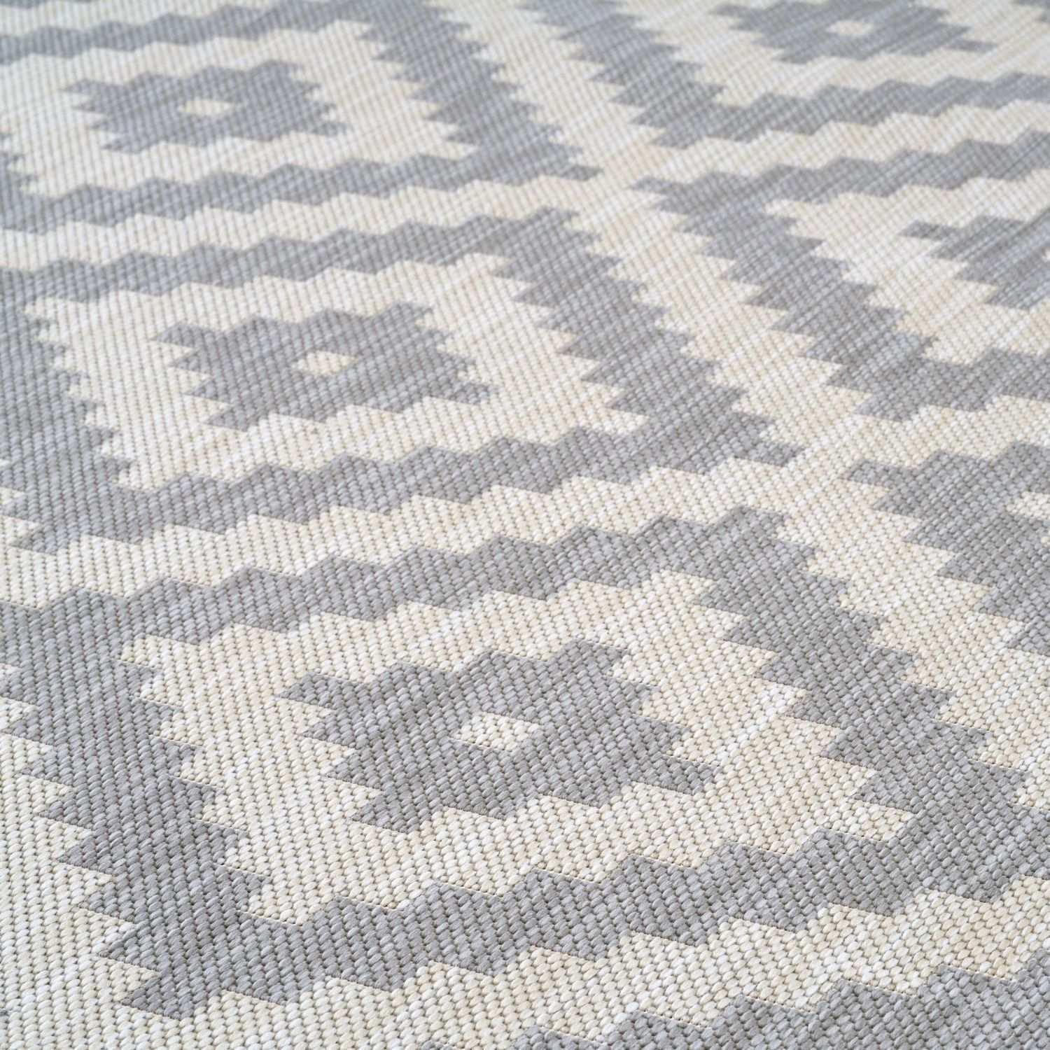 100EcologyOutdoorRugGrey-1 - Bobobiy