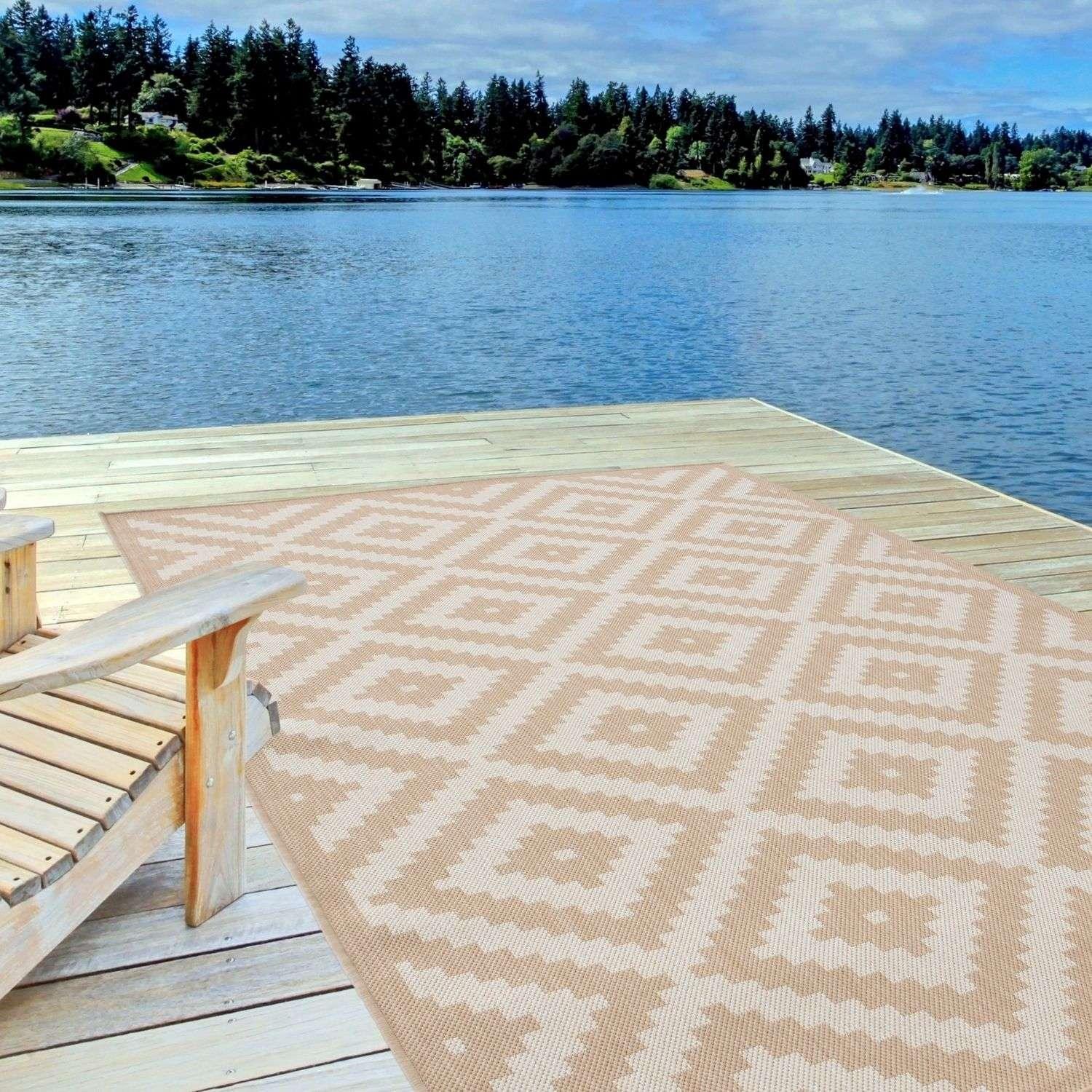 100_Ecology_Outdoor_Rug_Beige-6 - Bobobiy