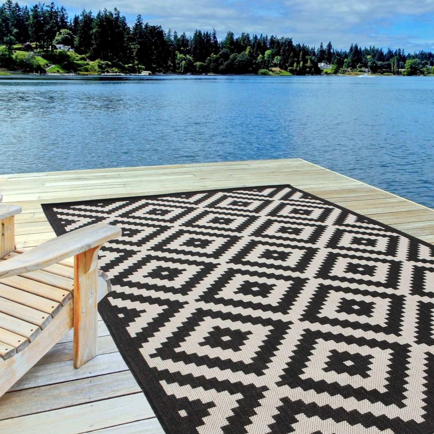 100_Ecology_Outdoor_Rug_Black-6 - Bobobiy