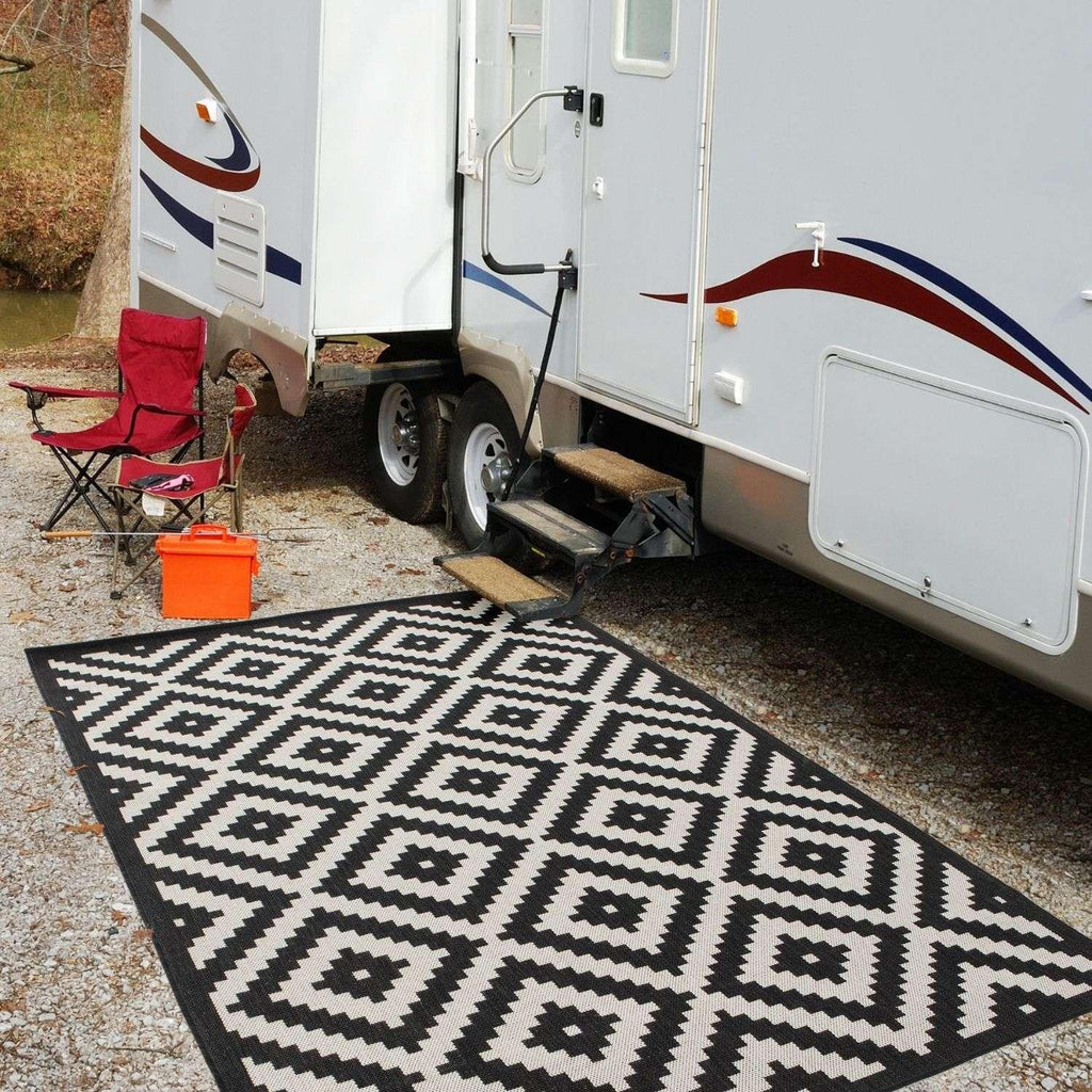 100_Ecology_Outdoor_Rug_Black-8 - Bobobiy