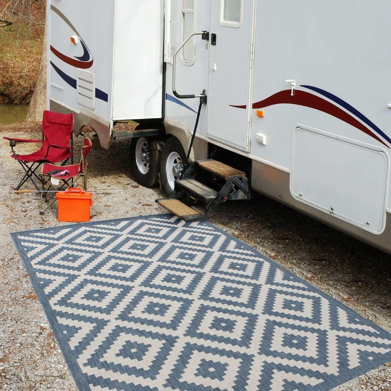 100_Ecology_Outdoor_Rug_Blue-8 - Bobobiy