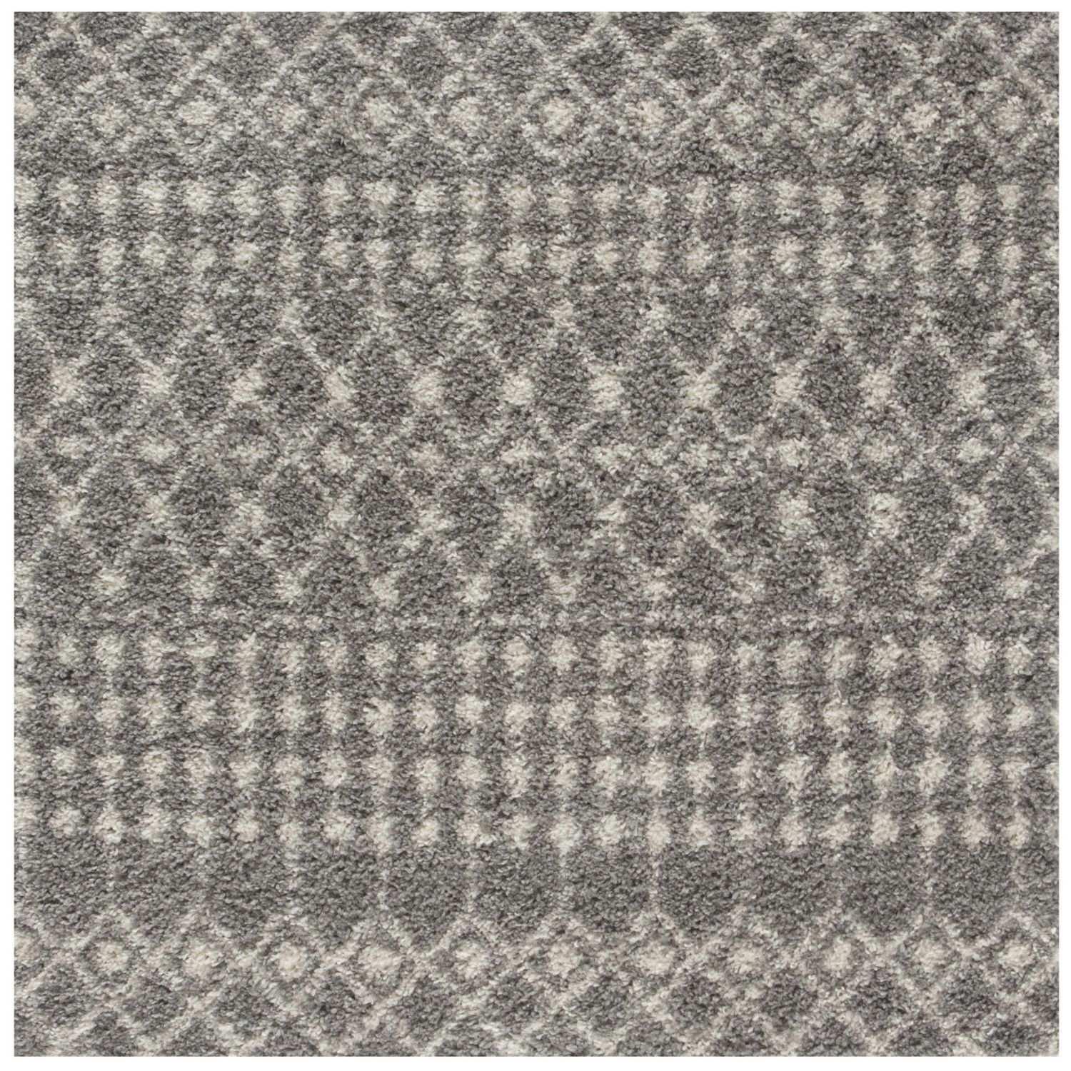 1010MoroccanGreyShaggyRug-2 - Bobobiy