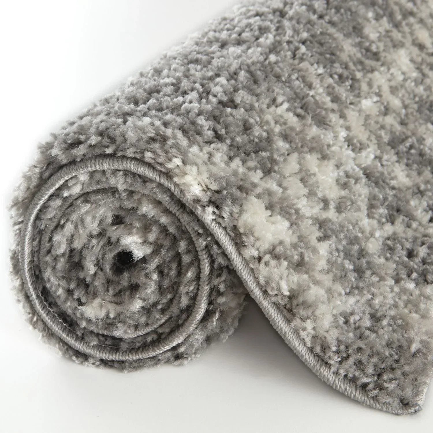 1010MoroccanGreyShaggyRug-6 - Bobobiy
