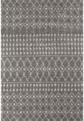 1010MoroccanGreyShaggyRug - Bobobiy