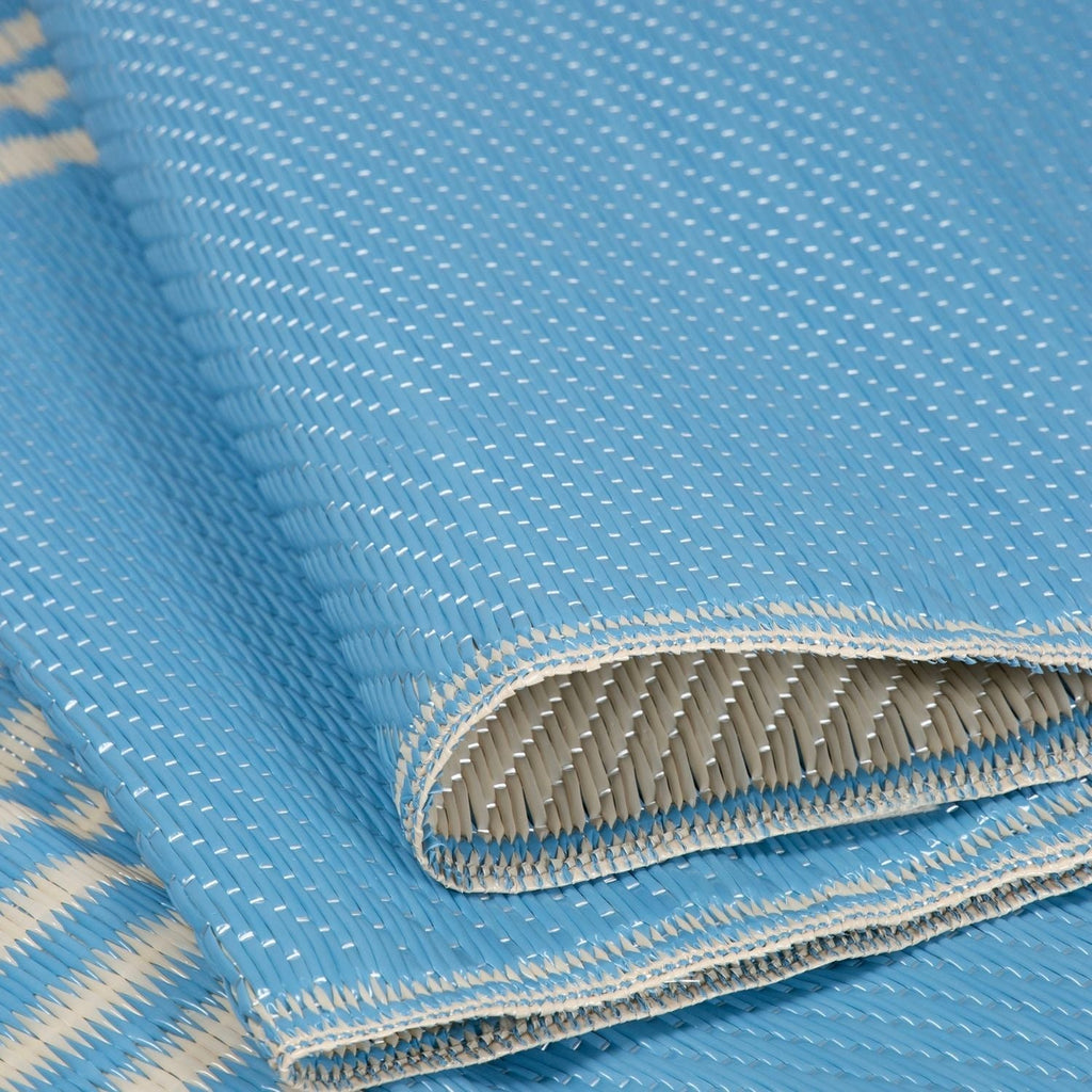 Urban Outdoor Rug Blue & Beige | 1010