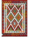 Maimana Afghanistan Kilim Rug - 153 x107 cm - Handmade