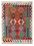Maimana Afghanistan Kilim Rug - 184 x138 cm - Handmade