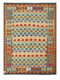 Maimana Afghanistan Kilim Rug - 210 x147 cm - Handmade