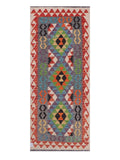 Maimana Afghanistan Kilim Rug - 196 x81 cm - Handmade