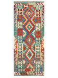 Maimana Afghanistan Kilim Rug - 189 x80 cm - Handmade