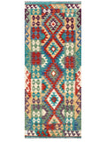 Maimana Afghanistan Kilim Rug - 190 x 79 cm - Handmade