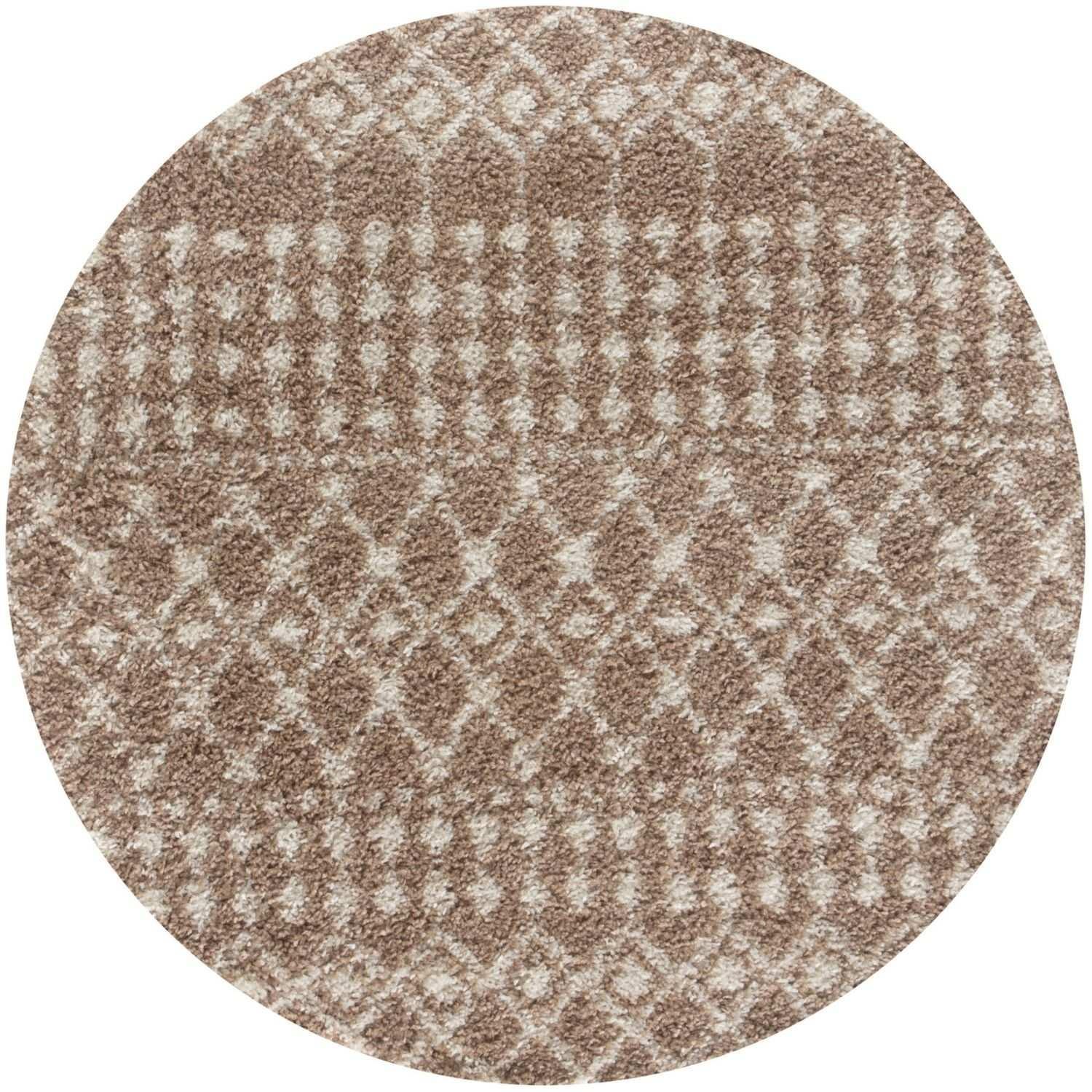 1020MoroccanBeigeShaggyRug-2 - Bobobiy