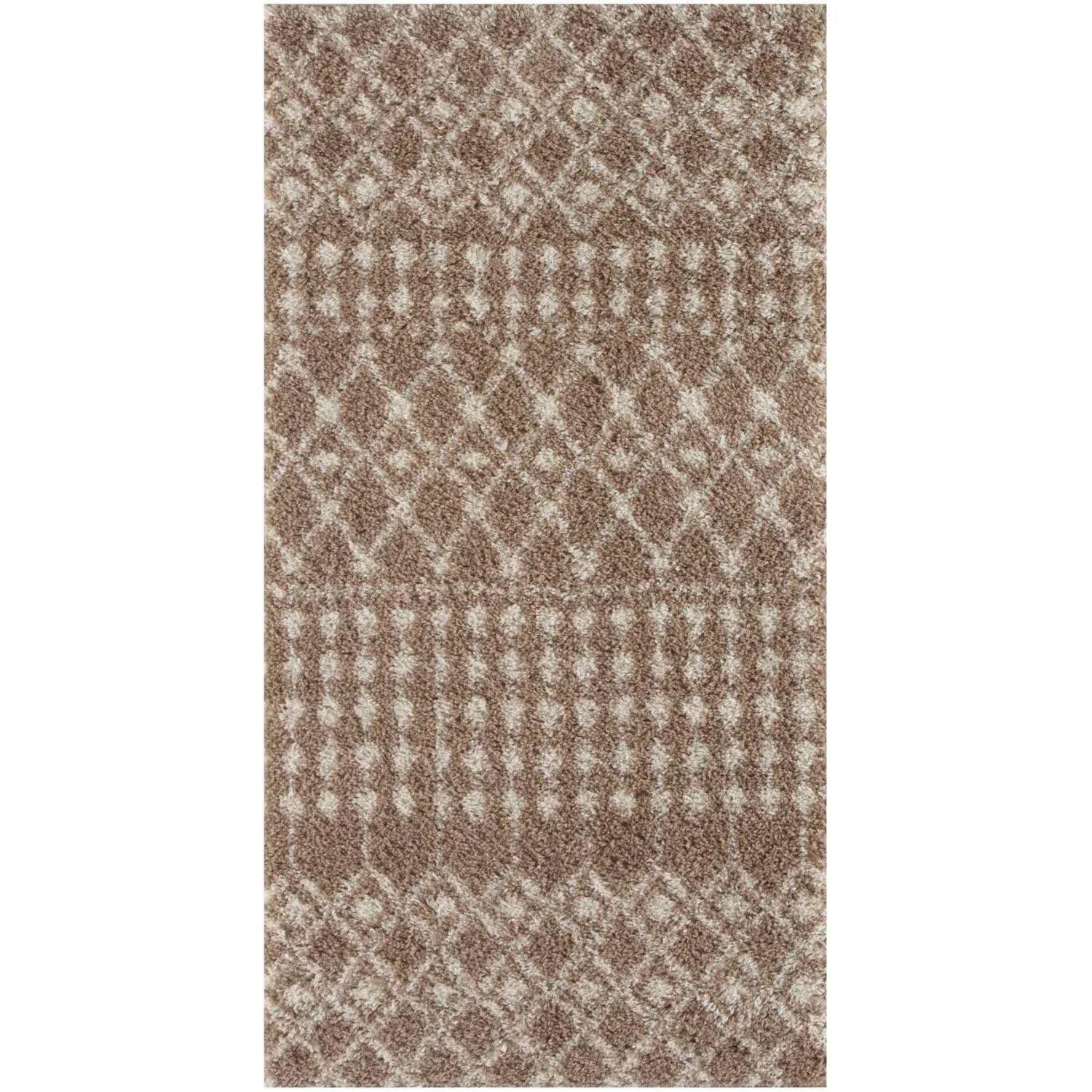 1020MoroccanBeigeShaggyRug-4 - Bobobiy