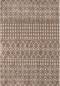 1020MoroccanBeigeShaggyRug - Bobobiy
