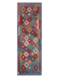 Maimana Afghanistan Kilim Runner - 237 x 80 cm - Handmade
