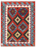 Maimana Afghanistan Kilim Rug - 111 x 85 cm - Handmade