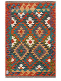 Maimana Afghanistan Kilim Rug - 122 x 80 cm - Handmade