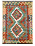 Maimana Afghanistan Kilim Rug - 123 x 84 cm - Handmade