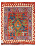 Maimana Afghanistan Kilim Rug - 98 x 80 cm - Handmade