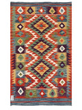 Maimana Afghanistan Kilim Rug - 127 x 75 cm - Handmade