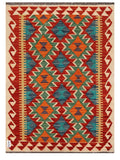 Maimana Afghanistan Kilim Rug - 122 x 88 cm - Handmade