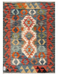 Maimana Afghanistan Kilim Rug - 112 x 80 cm - Handmade