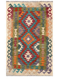 Maimana Afghanistan Kilim Rug - 125 x 78 cm - Handmade