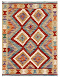 Maimana Afghanistan Kilim Rug - 114 x 84 cm - Handmade