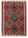 Maimana Afghanistan Kilim Rug - 110 x 80 cm - Handmade