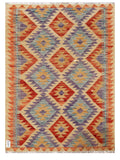 Maimana Afghanistan Kilim Rug - 121 x 88 cm - Handmade