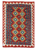 Maimana Afghanistan Kilim Rug - 119 x 81 cm - Handmade