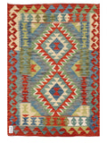 Maimana Afghanistan Kilim Rug - 124 x 85 cm - Handmade