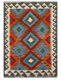 Maimana Afghanistan Kilim Rug - 117 x 82 cm - Handmade
