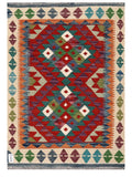 Maimana Afghanistan Kilim Rug - 117 x 83 cm - Handmade