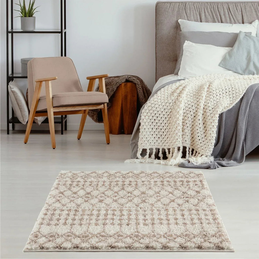 1030MoroccanIvoryBeigeShaggyRug-27_optimized - Bobobiy