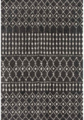 1040MoroccanDarkGreyShaggyRug - Bobobiy