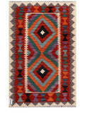 Maimana Afghanistan Kilim Rug - 120 x 79 cm - Handmade