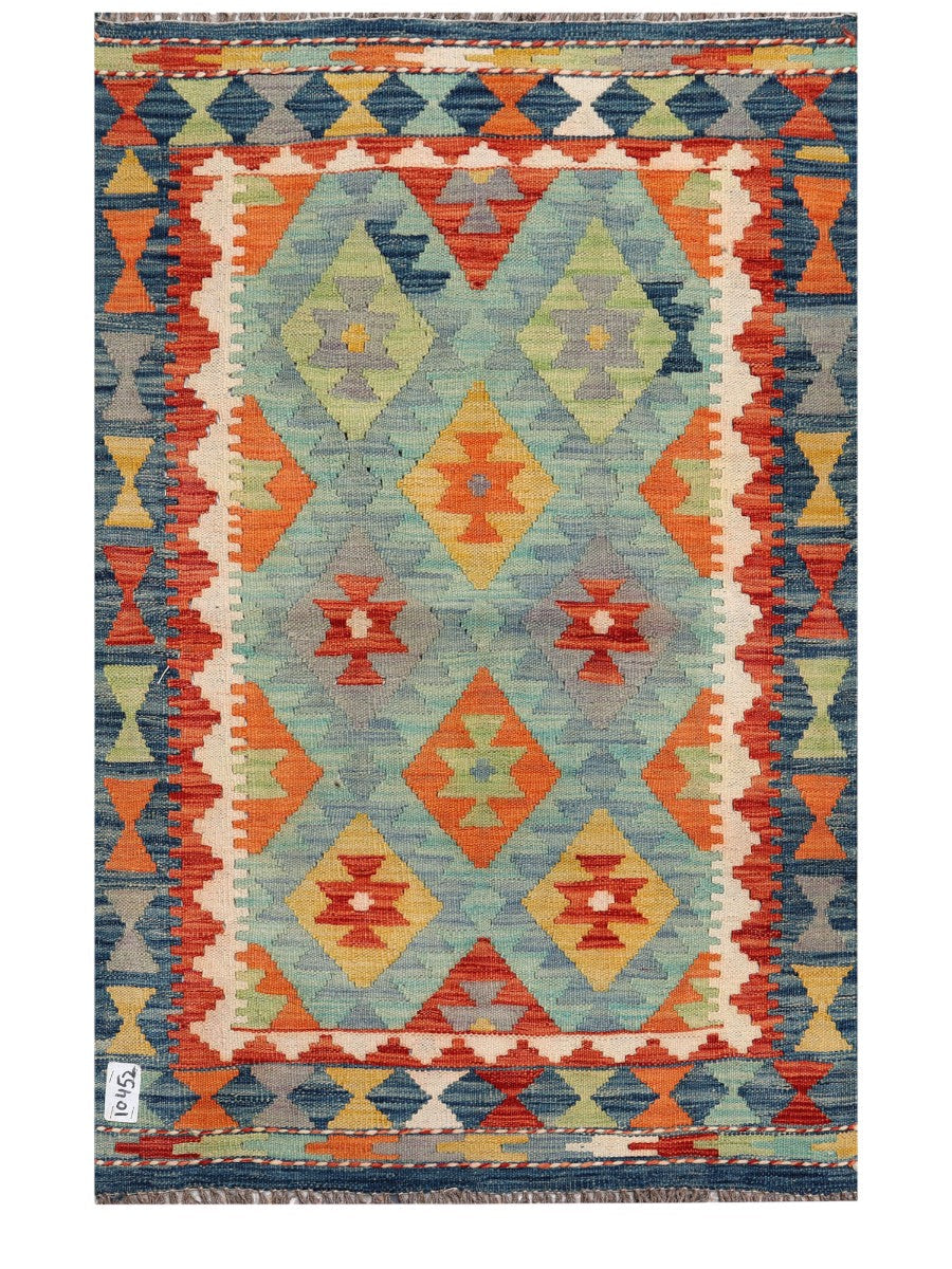 Maimana Afghanistan Kilim Rug - 121 x 80 cm - Handmade