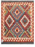 Maimana Afghanistan Kilim Rug - 112 x 88 cm - Handmade