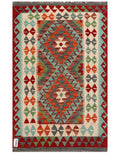 Maimana Afghanistan Kilim Rug - 120 x 79 cm - Handmade