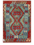 Maimana Afghanistan Kilim Rug - 113 x 78 cm - Handmade