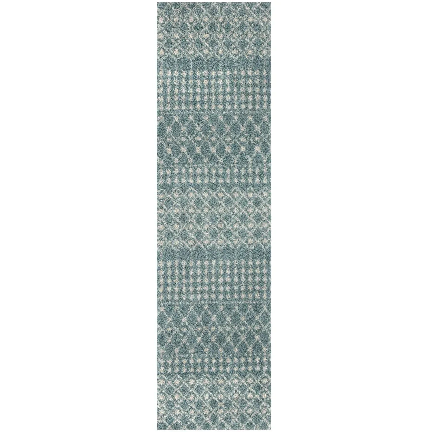1050MoroccanDuckEggBlueShaggyRug-1 - Bobobiy