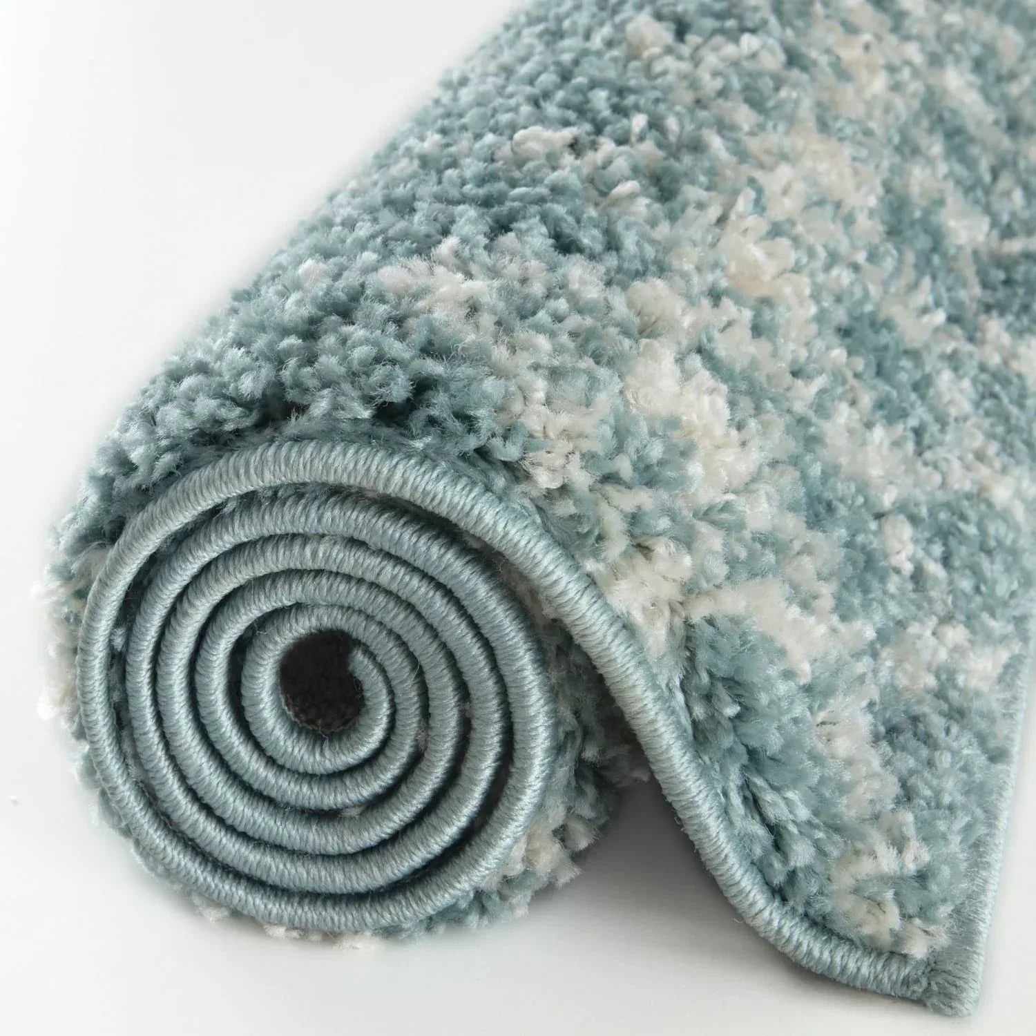 1050MoroccanDuckEggBlueShaggyRug-7 - Bobobiy