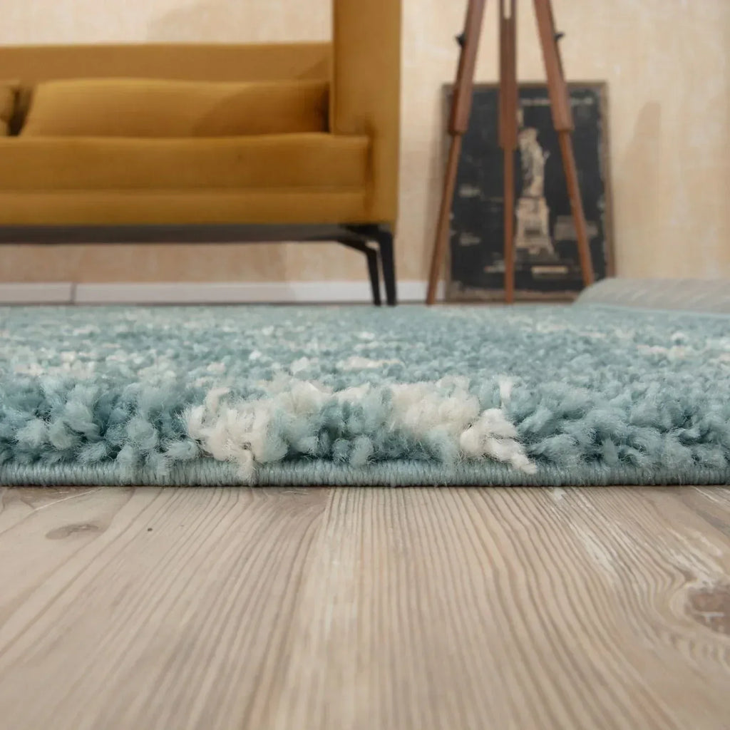 1050MoroccanDuckEggBlueShaggyRug-8 - Bobobiy
