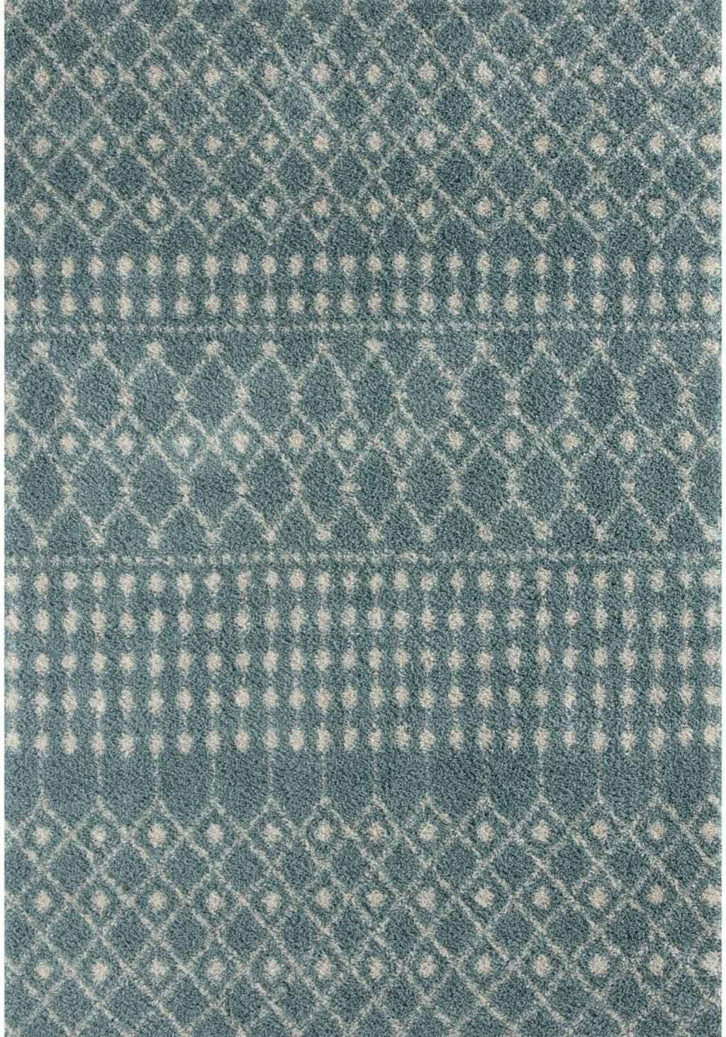 1050MoroccanDuckEggBlueShaggyRug - Bobobiy