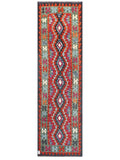 Maimana Afghanistan Kilim Runner - 285 x 84 cm - Handmade