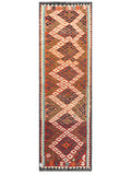 Maimana Afghanistan Kilim Runner - 296 x 94 cm - Handmade