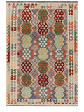 Maimana Afghanistan Kilim Rug - 295 x201 cm - Handmade