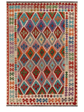 Maimana Afghanistan Kilim Rug - 289 x196 cm - Handmade