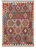 Maimana Afghanistan Kilim Rug - 208 x152 cm - Handmade